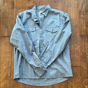 Men's Blue button down
